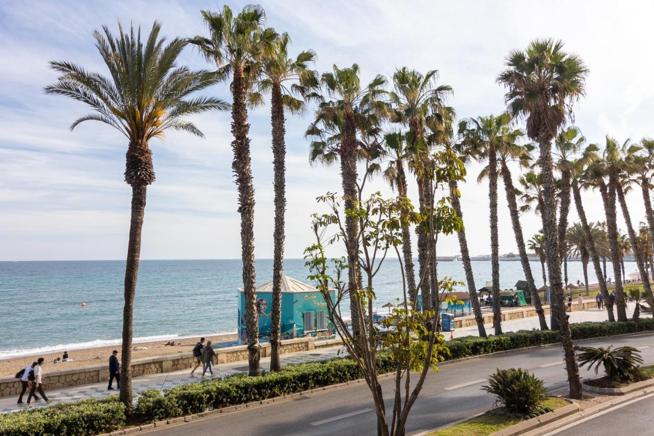 Malaga Center Flat Beach & Terrace Kültér fotó